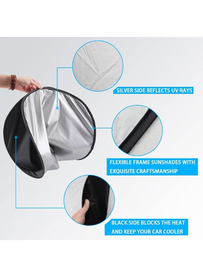 UV car sunroof sunshade, indoor sunshade, sunshade The car sunroof is installed on the roof of the car, which can effectively circulate the air inside the car and increase the entry of fresh air - Image 2